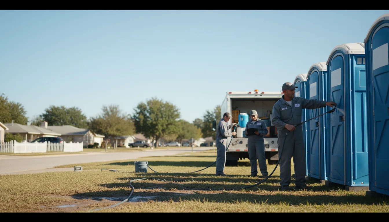 Long-Term Portable Toilet Rental in Fall River, KS near me